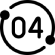 Black Background with Number four point